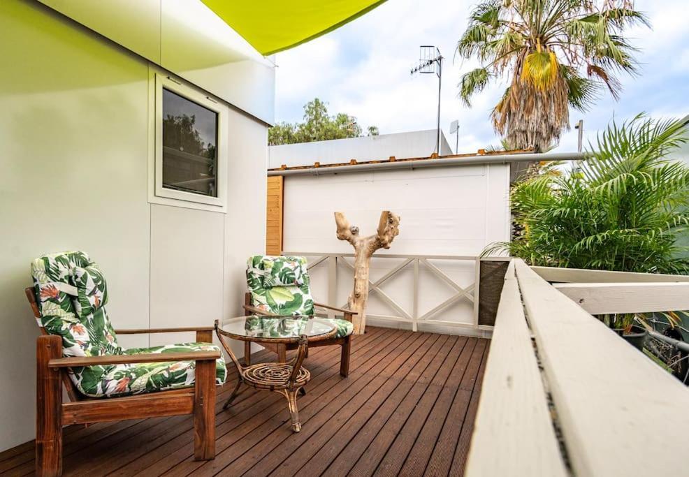 Private Paradise On Cozy Campsite, Jacuzzi, Netflix Las Galletas Luaran gambar