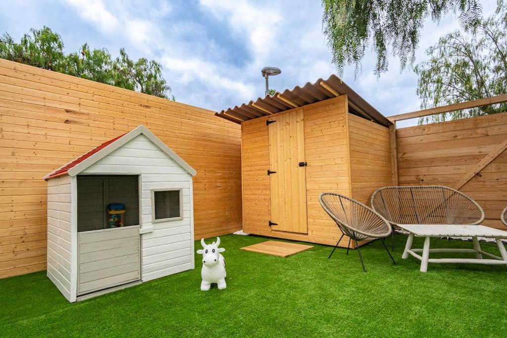 Private Paradise On Cozy Campsite, Jacuzzi, Netflix Las Galletas Luaran gambar