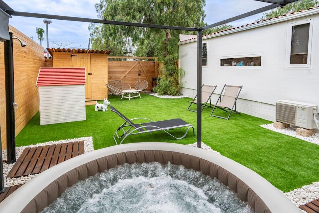 Private Paradise On Cozy Campsite, Jacuzzi, Netflix Las Galletas Luaran gambar